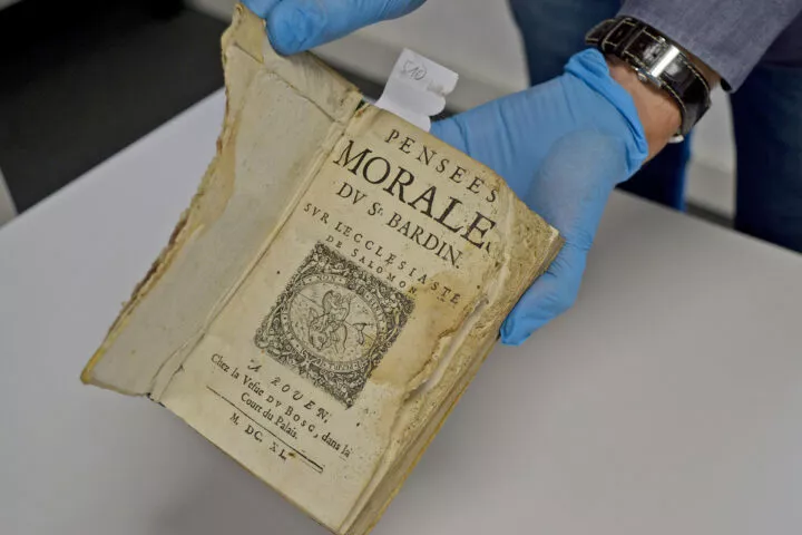 La Bibliothèque de Morges abrite un trésor de livres anciens