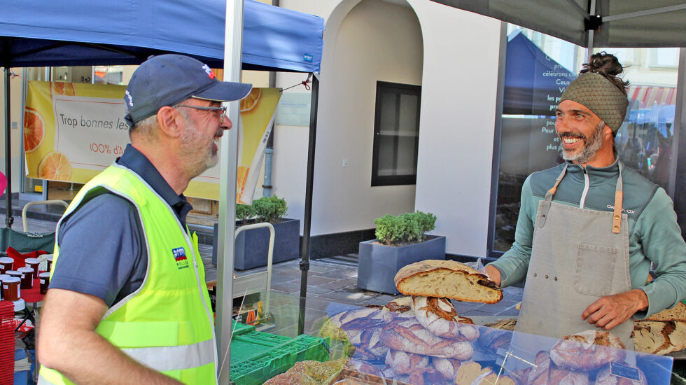 Le marionnettiste derrière le Grand Marché de Morges